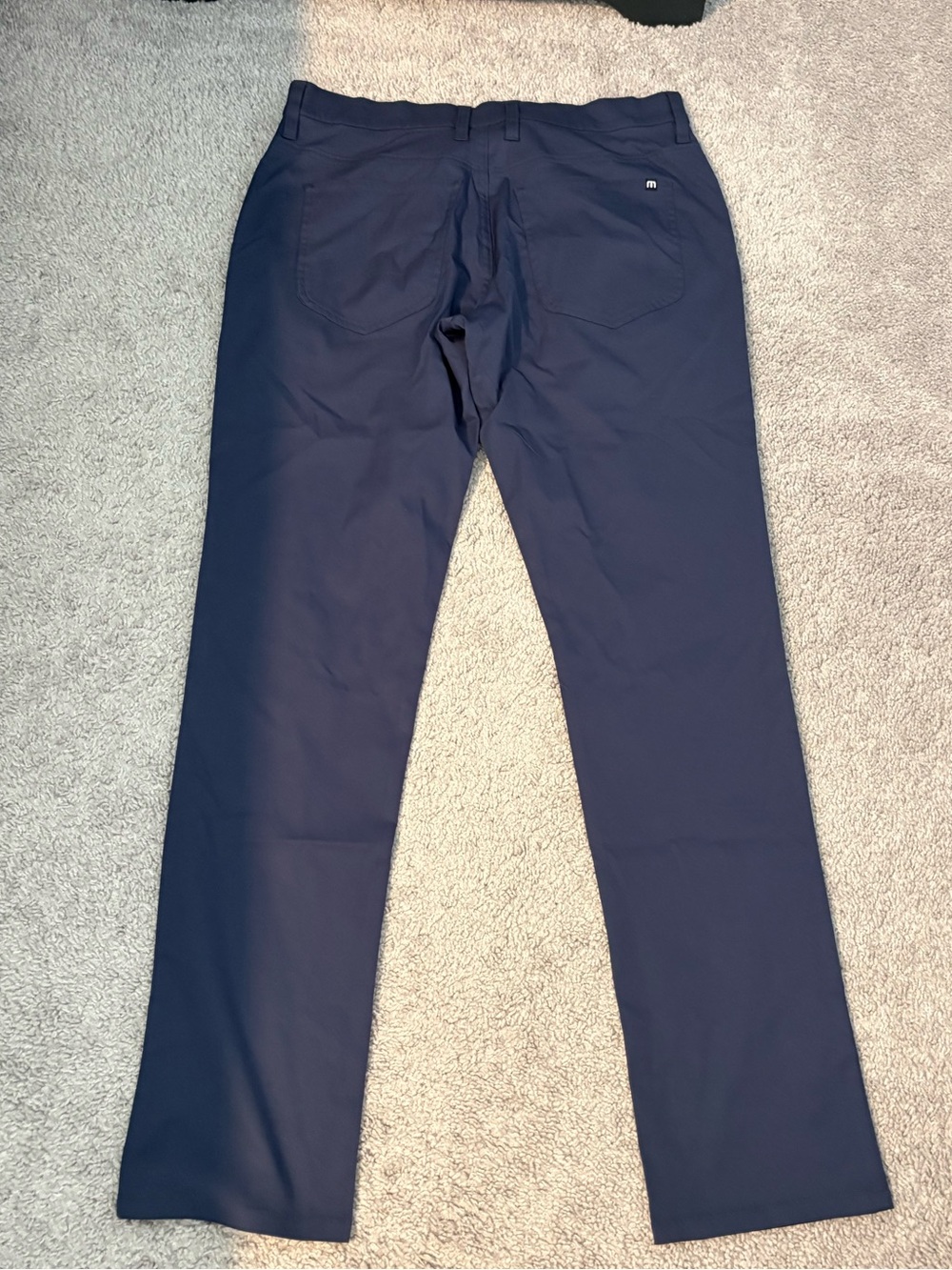 Travis Mathew Men's Navy Chino Pants